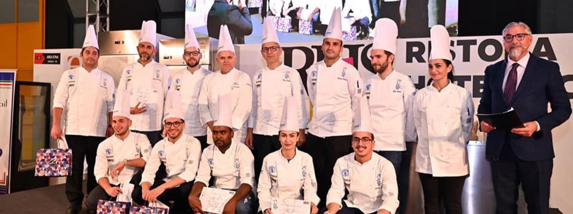 PEPPE LEOTTA ALTA FORMAZIONE CORSI CONPAIT-SICILIA SCUOLA RHS 2024 CONCORSO MONOPORZIONE SCRIGNO DI SAPORI E L’ARANCINO, TRADIZIONE E INNOVAZIONE