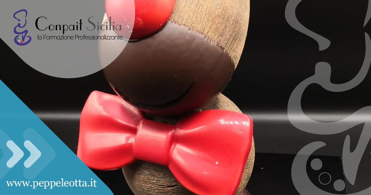 PEPPE LEOTTA ALTA FORMAZIONE CORSI CONPAIT-SICILIA SCUOLA PASTICCERIA CORSO UN NATALE DI CIOCCOLATO