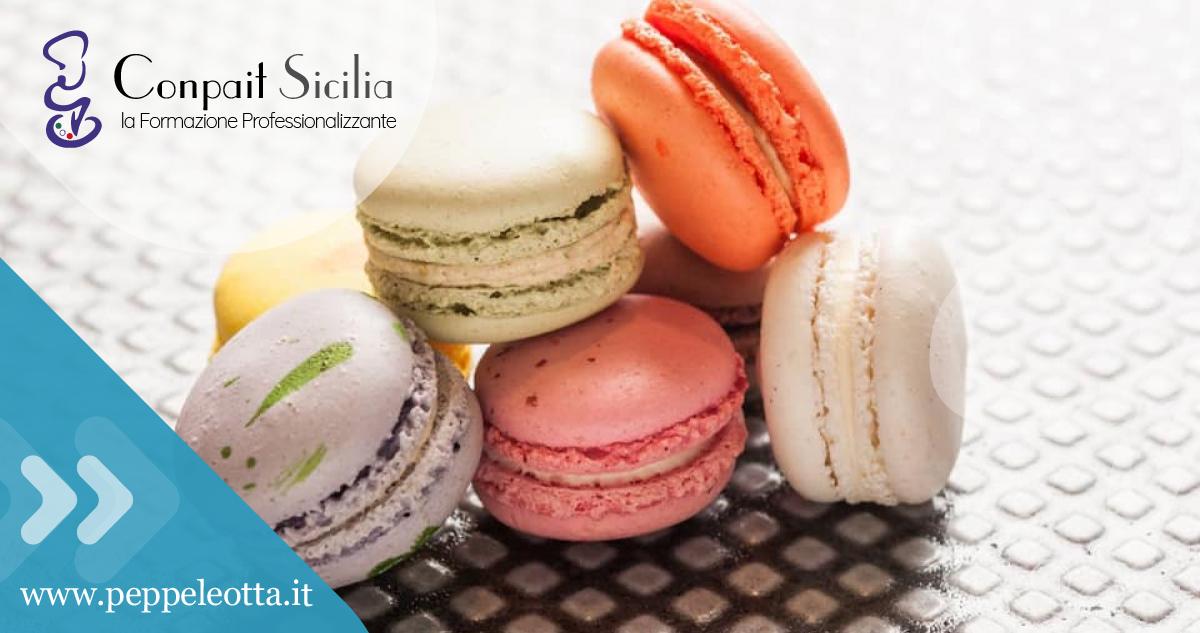 PEPPE LEOTTA ALTA FORMAZIONE CORSI CONPAIT-SICILIA SCUOLA CORSO MACARON SOFIA D'ALLURA