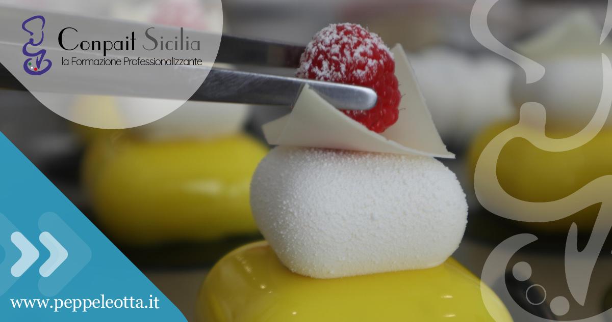 PEPPE LEOTTA ALTA FORMAZIONE CORSI CONPAIT-SICILIA SCUOLA CORSO BASE PASTICCERIA CONPAIT CAST ALIMENTI
