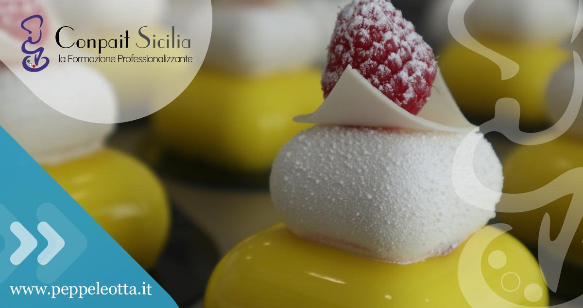 Peppe Leotta Alta Formazione Scuola Pasticceria Cioccolato artistico Corsi Conpait-Sicilia