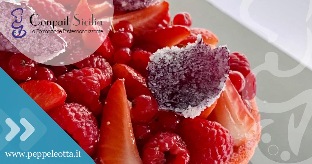 PEPPE LEOTTA ALTA FORMAZIONE SCUOLA DI PASTICCERIA CORSO FRUTTA ASSOLUTA DEL MAESTRO RICCARDO MAGNI