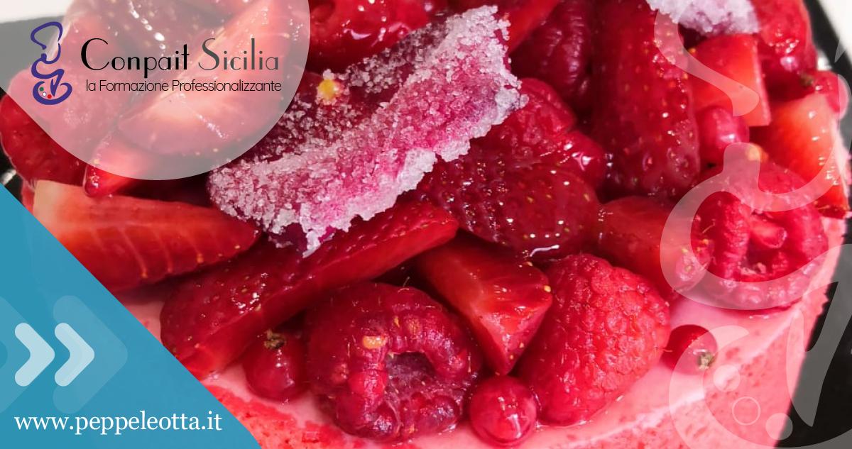PEPPE LEOTTA ALTA FORMAZIONE CORSI CONPAIT-SICILIA SCUOLA PASTICCERIA CORSO LE TORTE FRESCHE PER L'ESTATE DEL MAESTRO RICCARDO MAGNI