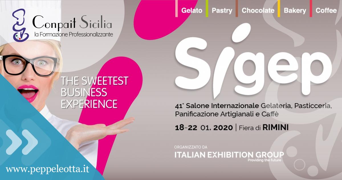 PEPPE LEOTTA PASTICCERIA ALTA FORMAZIONE CORSI CONPAIT-SICILIA SIGEP FIERA EVENTI