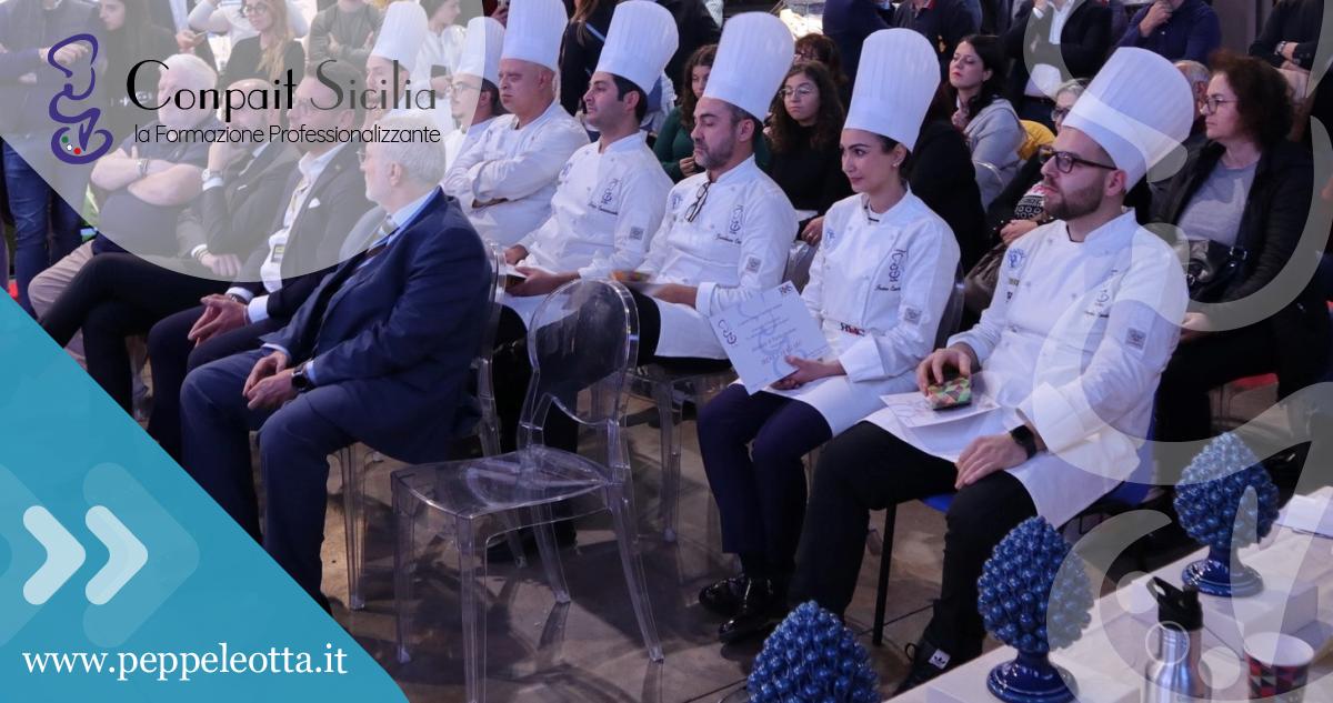 PEPPE LEOTTA ALTA FORMAZIONE CORSI CONPAIT-SICILIA SCUOLA RHS 2023 CONCORSO MONOPORZIONE SCRIGNO DI SAPORI