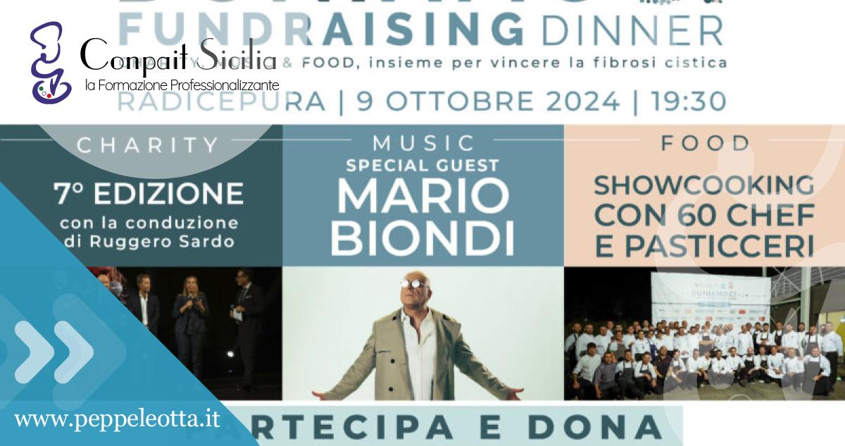 PEPPE LEOTTA ALTA FORMAZIONE CORSI CONPAIT-SICILIA SCUOLA CORSO DONIAMOCI FUNDRAISING DINNER
