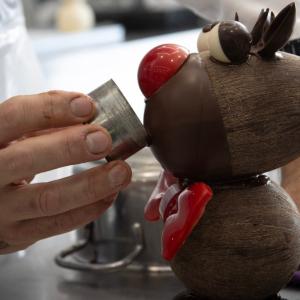 PEPPE LEOTTA ALTA FORMAZIONE CORSI CONPAIT-SICILIA SCUOLA PASTICCERIA CORSO UN NATALE DI CIOCCOLATO