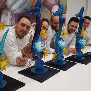 PEPPE LEOTTA ALTA FORMAZIONE CORSI CONPAIT-SICILIA SCUOLA PASTICCERIA CORSO ZUCCHERO ARTISTICO
