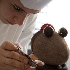 PEPPE LEOTTA ALTA FORMAZIONE CORSI CONPAIT-SICILIA SCUOLA PASTICCERIA CORSO UN NATALE DI CIOCCOLATO