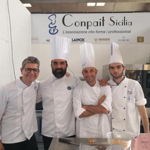 PEPPE LEOTTA PASTICCERIA ALTA FORMAZIONE CORSI CONPAIT-SICILIA SCUOLA RHS STAND