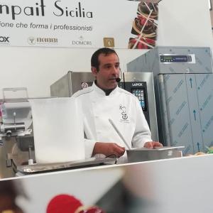 PEPPE LEOTTA PASTICCERIA ALTA FORMAZIONE CORSI CONPAIT-SICILIA SCUOLA RHS STAND